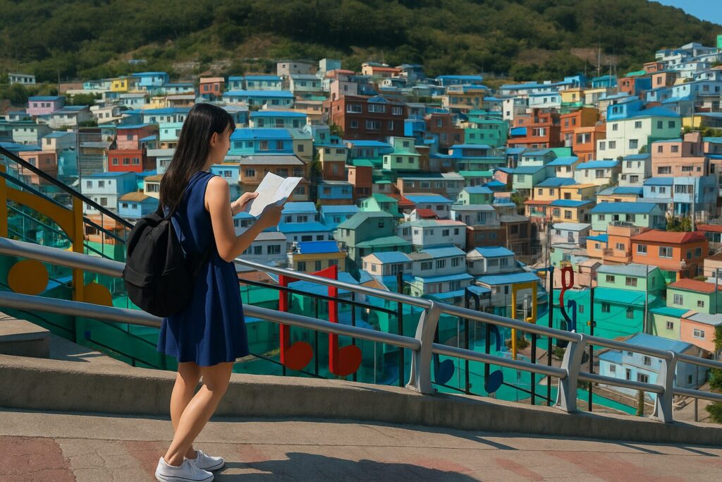 busan-gamcheon-tourism-summer